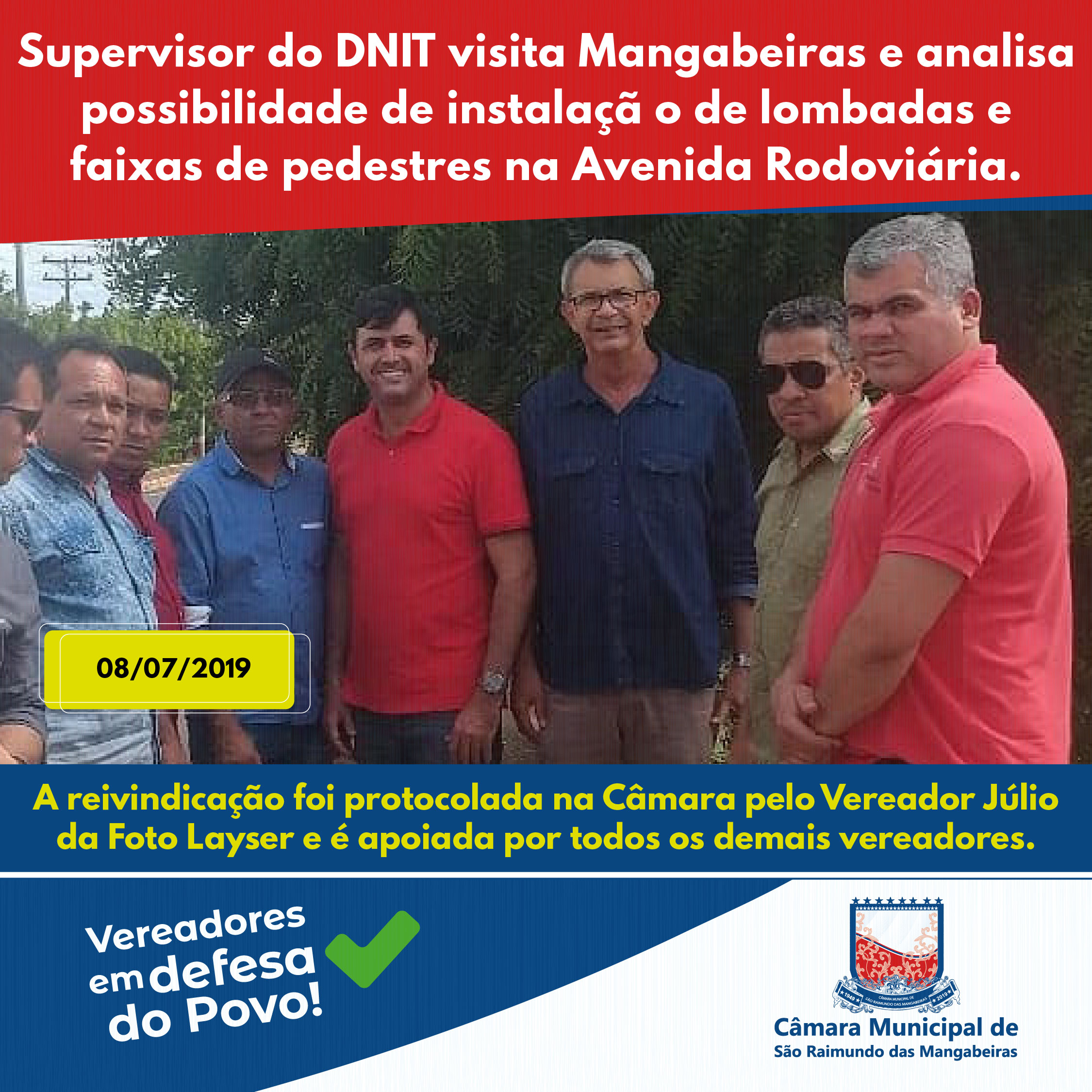 visita supervisor do dnit