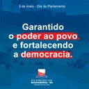 03 de Maio - Dia do Parlamento