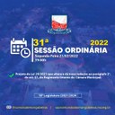 31° Sessão Ordinária