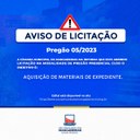 Câmara de Mangabeiras abre licitação para material de expediente
