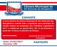 Câmara de São Raimundo das Mangabeiras inicia atividades legislativas nesta quarta-feira (15)