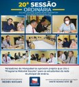 Confira resumo da 20° Sessão Ordinária (13/09)