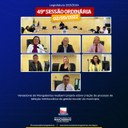 Confira resumo da 49° Sessão Ordinária (02/09)