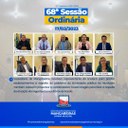 Confira resumo da 68° Sessão Ordinária (17/03)
