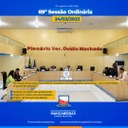 Confira resumo da 69° Sessão Ordinária (24/03)