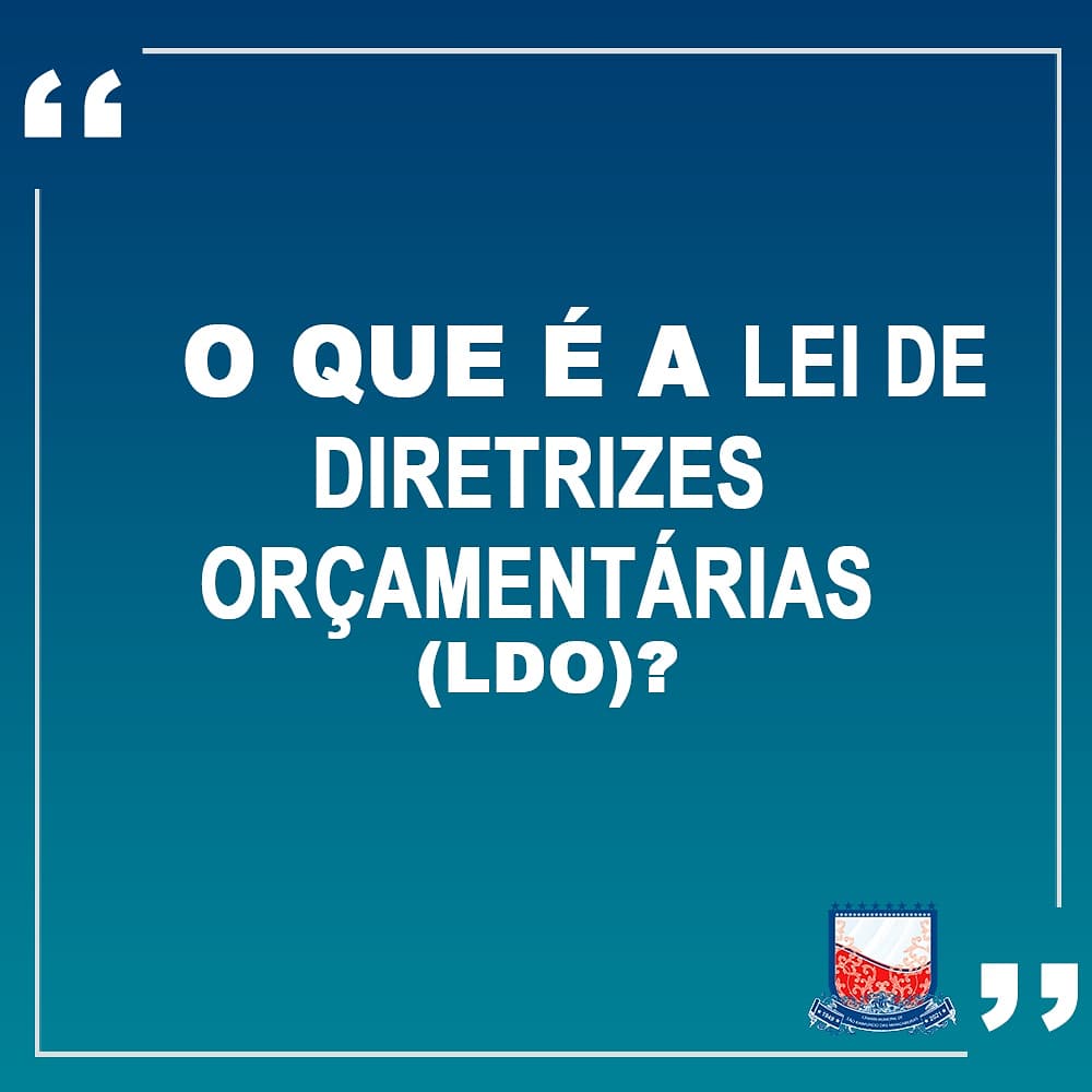 Lei de Diretrizes Orçamentárias