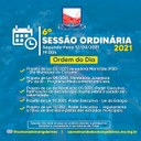 Ordem do Dia- 6° Sessão Ordinária (12/04)