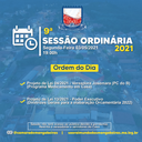 Ordem do Dia - 9° Sessão Ordinária (03/05)