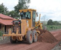 Presidente da Câmara vistoria obras de estradas vicinais