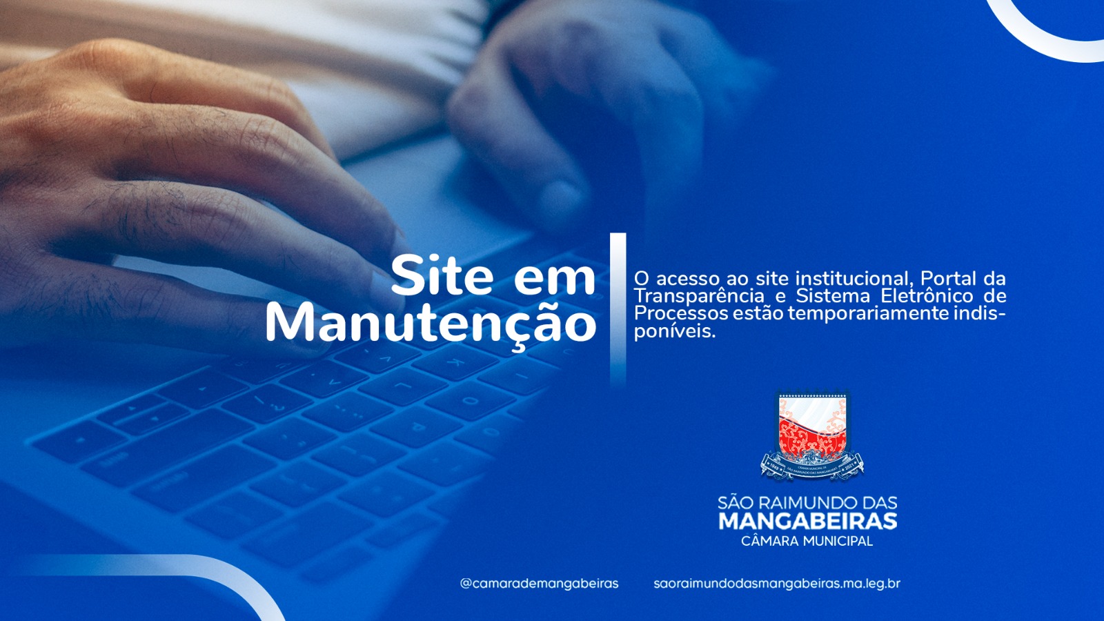 Site em Manutenção