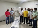 Vereadores de Mangabeiras prestigiam evento de inauguração do Setor de Imagem do Hospital Municipal