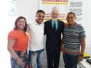 Vereadores participam do anúncio do reajuste salarial dos Professores Municipais de Mangabeiras