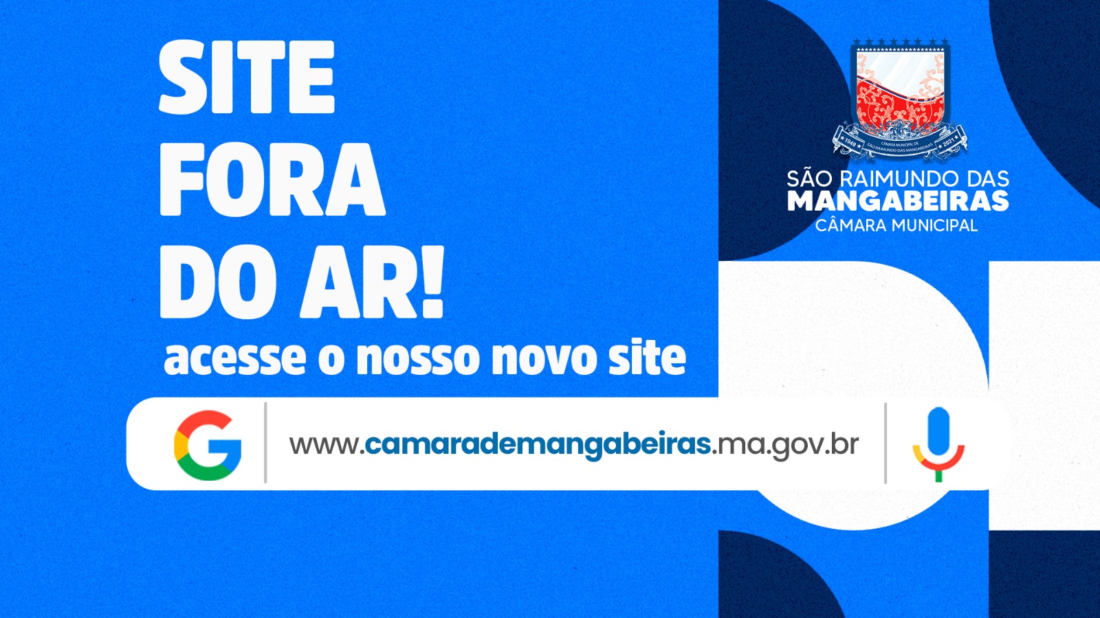 Site fora do ar