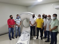 Vereadores de Mangabeiras prestigiam evento de inauguração do Setor de Imagem do Hospital Municipal 